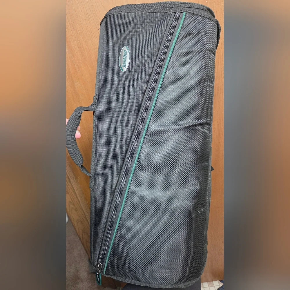 Bankroll Convertible Black Garment Storage Bag with Carry Handle